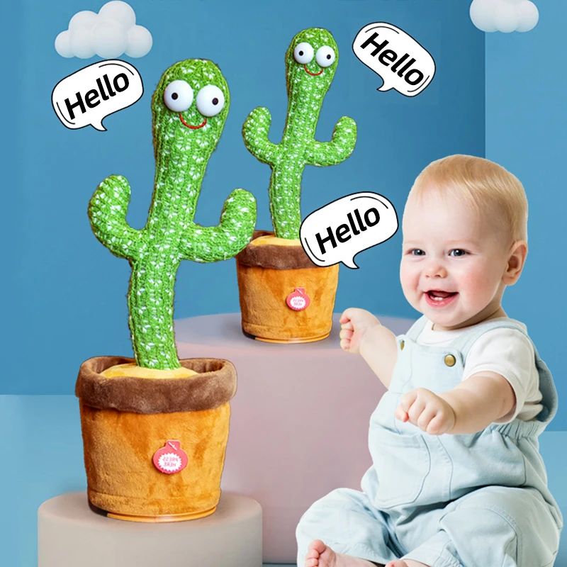 Dancing Cactus Toy Repeat Talking