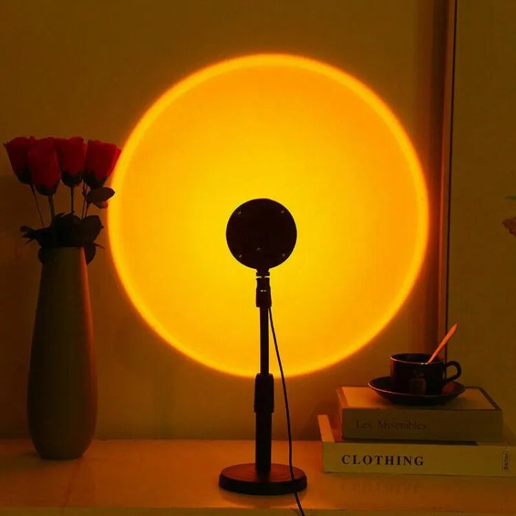 Sunset Lamp (WITH REMOTE) 16 Colors LED Changing 3-in-1