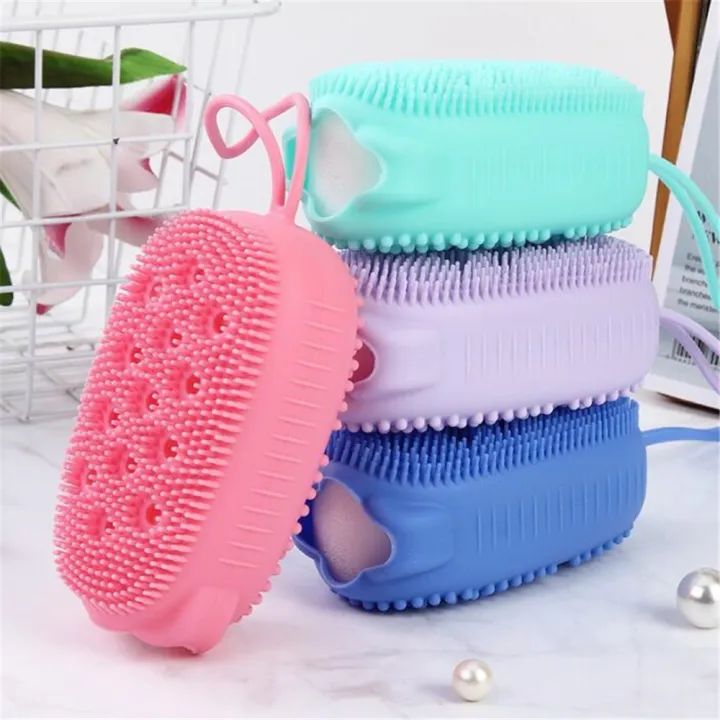 Silicone Body Scrubber Bath Sponge