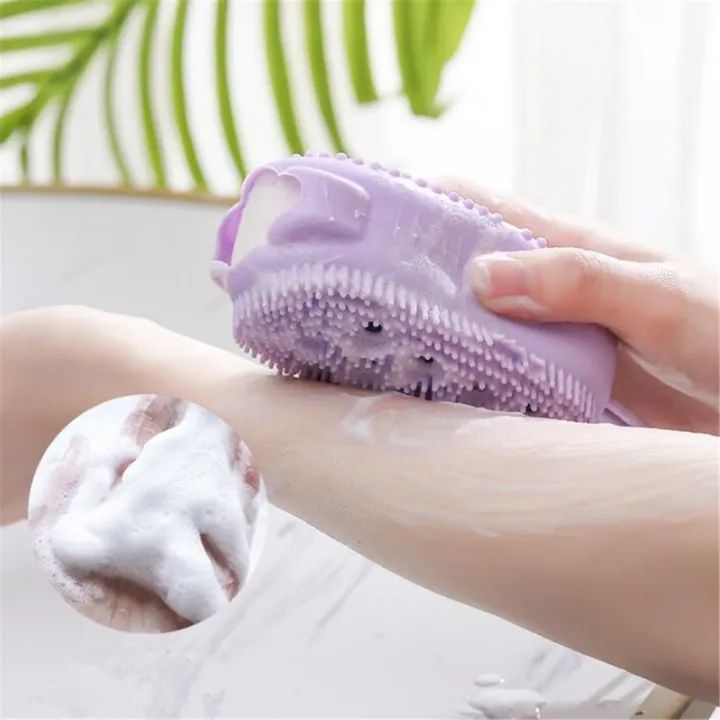 Silicone Body Scrubber Bath Sponge