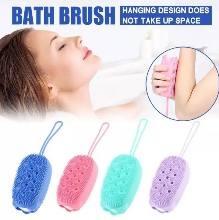 Silicone Body Scrubber Bath Sponge