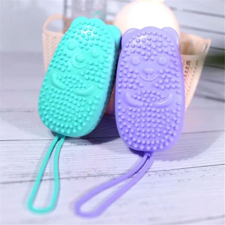 Silicone Body Scrubber Bath Sponge