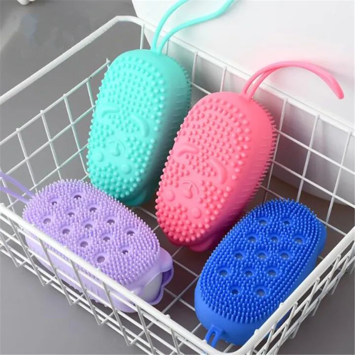 Silicone Body Scrubber Bath Sponge